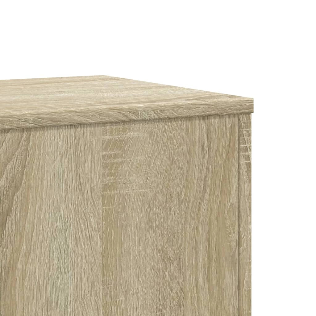 Portavasi mobili per fiori set da 2 legno ingegnerizzato Sonoma marrone 02_0045352