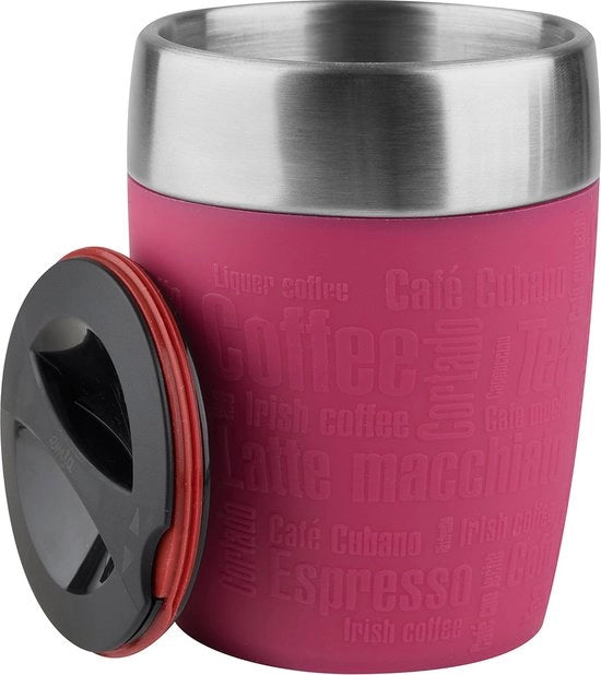 Tazza isolata, chiusura a vite, frutta, 200 ml