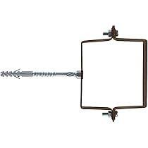 Gronda pvc color testa di moro d .080 quadra - collarino