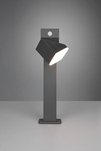 Lampada Palo da Esterno a LED SMD in Allumnio Pressofuso Antracite