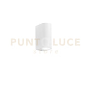 APPLIQUE BIEMISSIONE ONE BIANCA 2 LUCI ATTACCO GU10 IP54 6,7X9,3X13CM