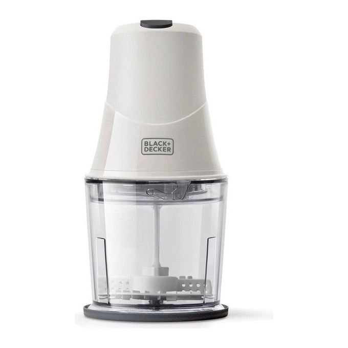 Black & Decker BXCH260E tritaverdure elettrico 0,5 L 260 W Trasparente, Bianco