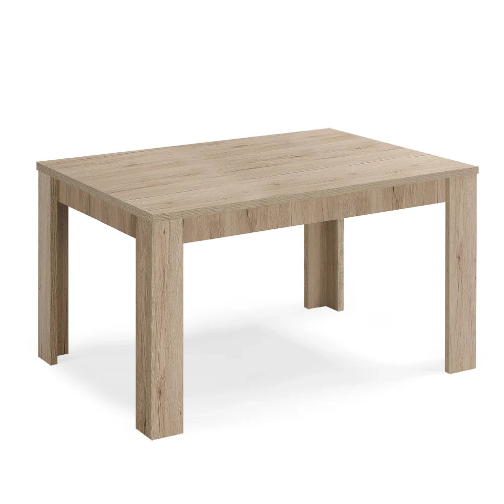 Tavolo allungabile da pranzo Rovere Derby 130x80 fino a 170 cm modello N1 MADE IN ITALY design moderno ideale per cucina, soggiorno e sala da pranzo