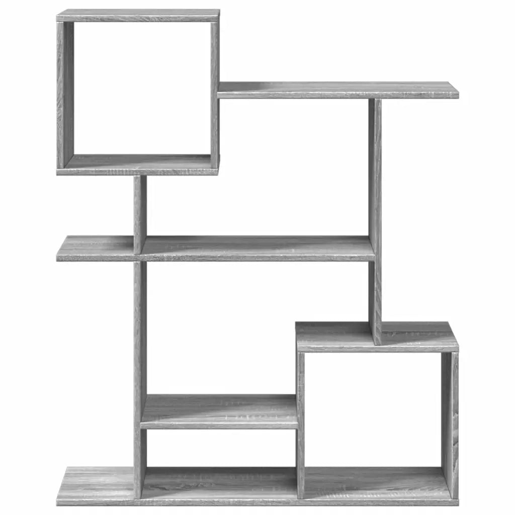 Libreria Divisorio Grigio Sonoma 92x29x112 cm in Truciolato 858125