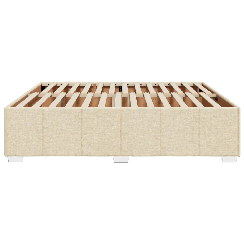 Giroletto senza Materasso Crema 180x200 cm in Tessuto 3284858