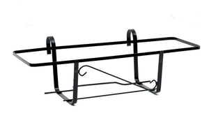 fioriera da balcone tipo napoli 40 cm nero cod:ferx.41425
