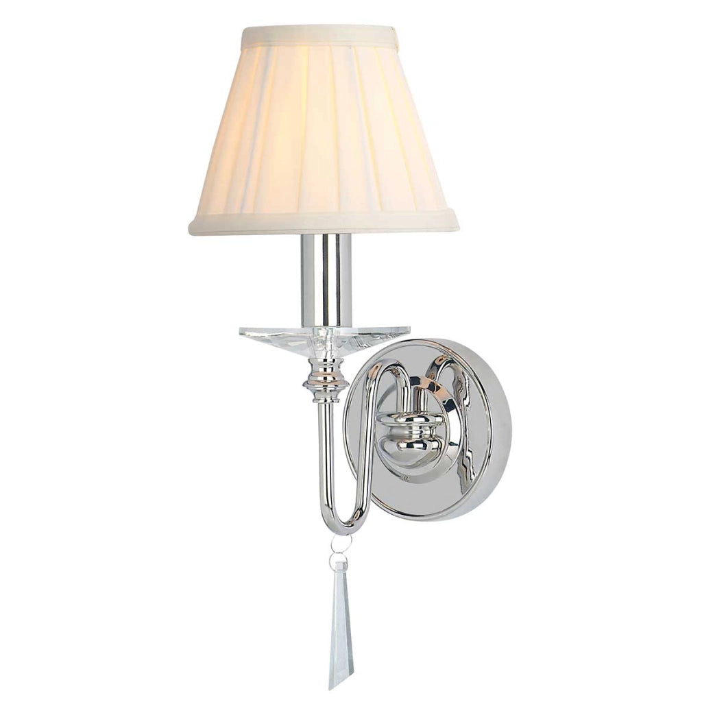 Applique Finsbury Park Elstead nichel lucido E14 60W