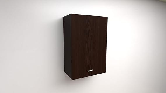 Pensile con 1 Anta SPEDIZIONE A Kit Le Misure Si intendono Altezza X Larghezza X profondità 72X30X33 Colore WENGE'