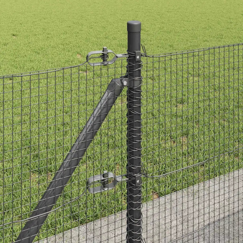 Palo della recinzione Grigio 3352503