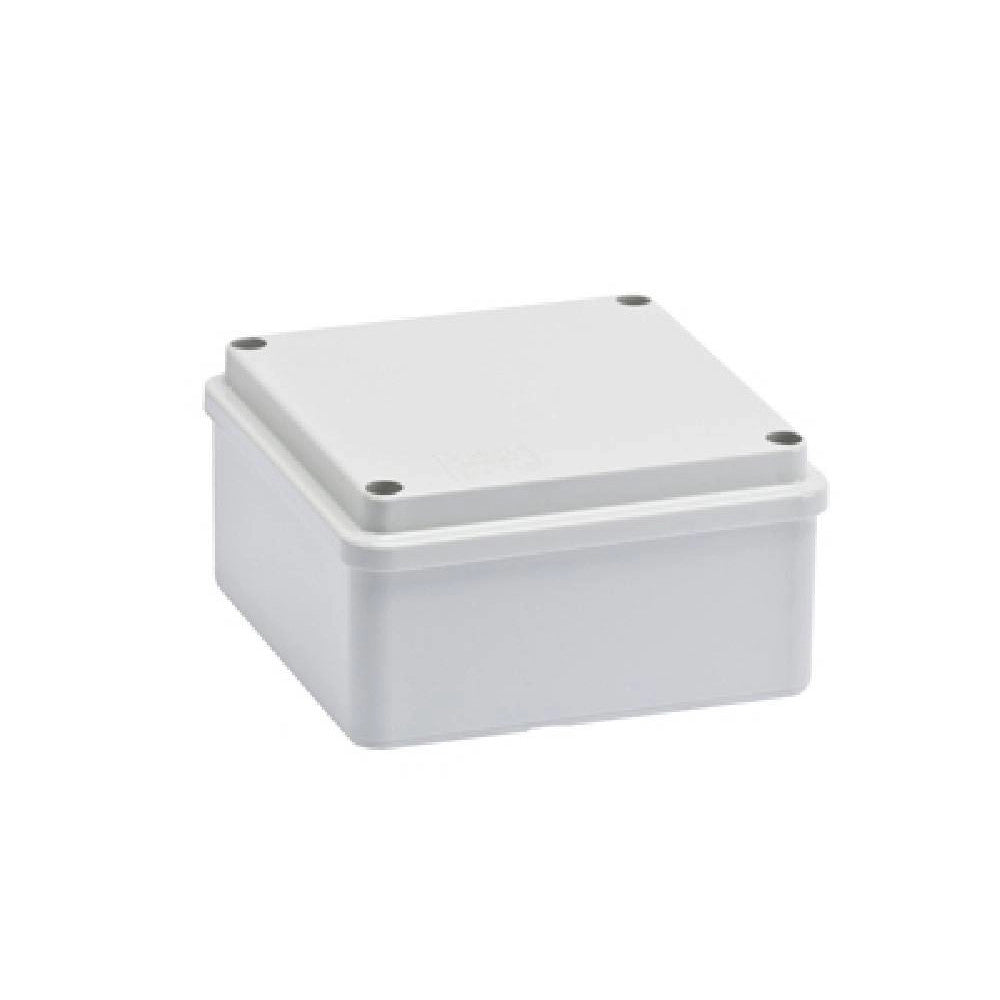 Trade Shop - Cassetta Scatole Derivazione Stagne Pareti Lisce Coperchio Viti Ip56 100x100x50mm -