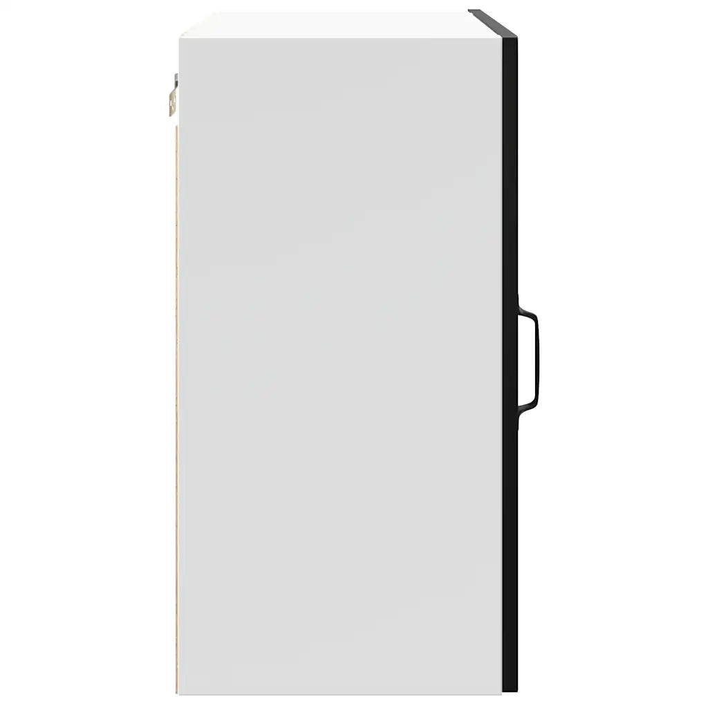 Pensile da cucina Lucca dal design moderno 50 x 31 x 60 cm con spazio ottimizzato in legno composito nero 02_0050153