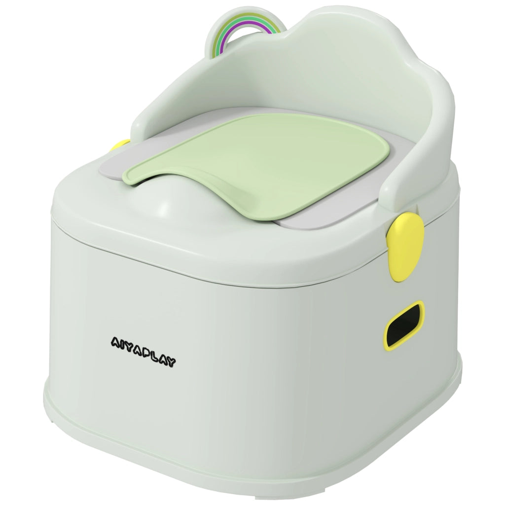 Vasino per Bambini 3 in 1 con Vaschetta Rimovibile e Imbottitura, Et¨¤ 6 Mesi-6 Anni, Grigio