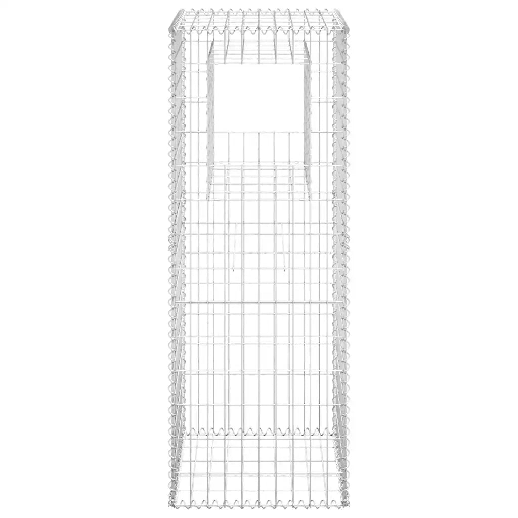 Cesti a Gabbione a Torre 2 pz 50x50x140 cm in Ferro 151271