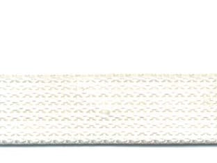 CINTINO NYLON BIANCO PER AVVOLGIBILI- - mt.50x mm.22h. in rotolo gr.23 per metro - 50 mt