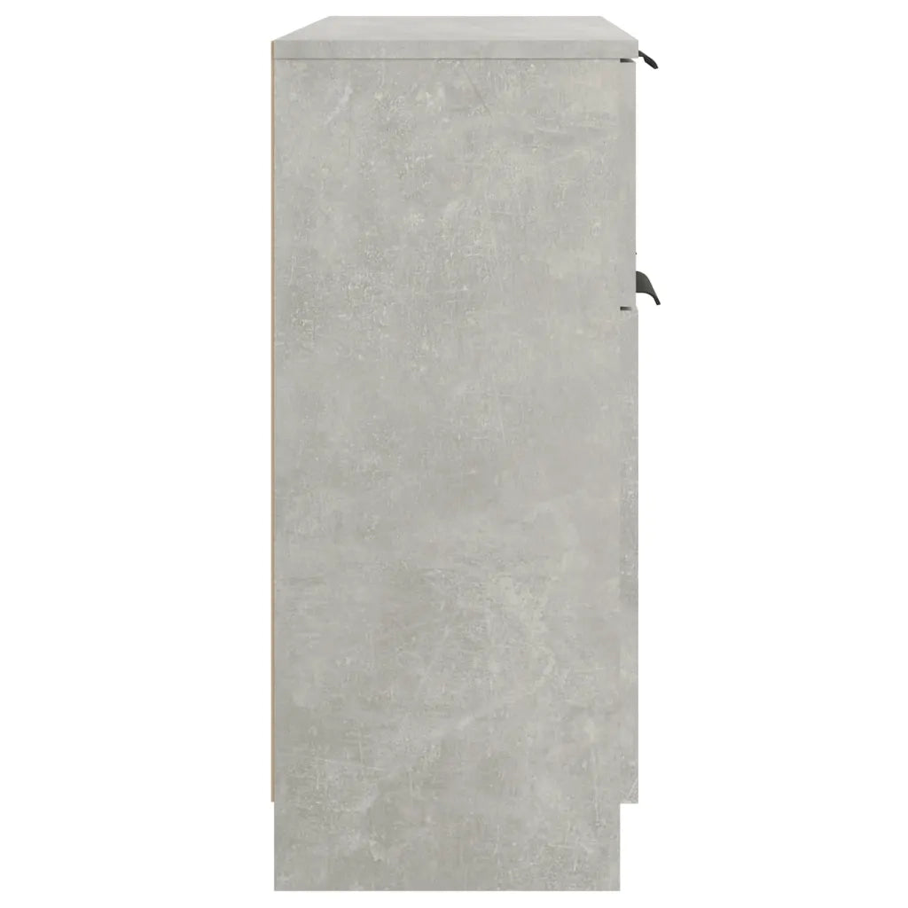 Credenza-Buffet-Armadio da cucina Grigio Cemento 60x30x70 cm in Legno Multistrato 960421