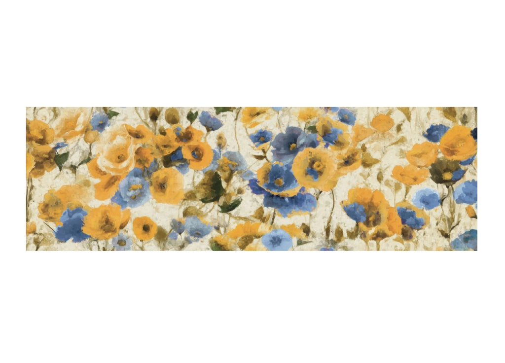 Tappeto Passatoia Cucina Antiscivolo Linea Futura Fior Di Maggio By Suardi - 52x115 - Fior Di Maggio