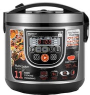 Multicooker 5L - 11 Funzionalità - 860W - Funzione di Mantenimento della Calore - Timer di Ritardo (fino a 24 ore) - Antiaderente