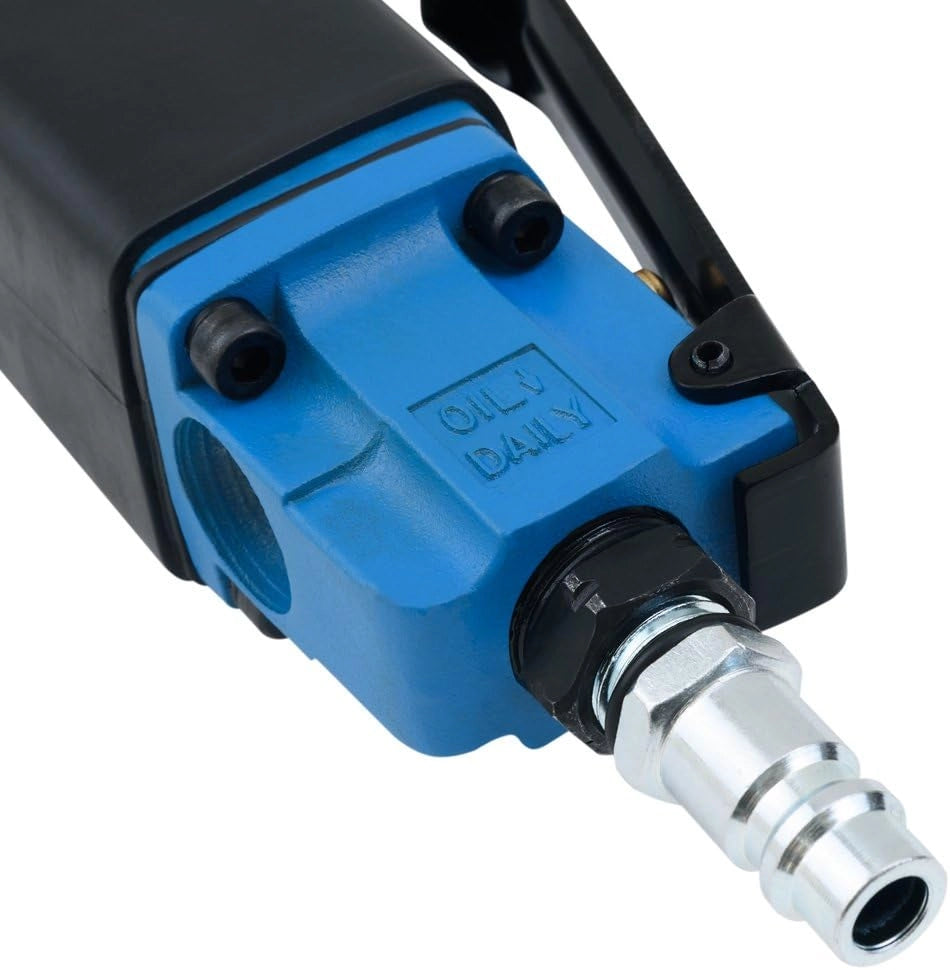 Avvolgitubo per Aria Compressa Tubo 10m 1/4' Sega a Gattuccio + 6 Lame 10.000 U/min
