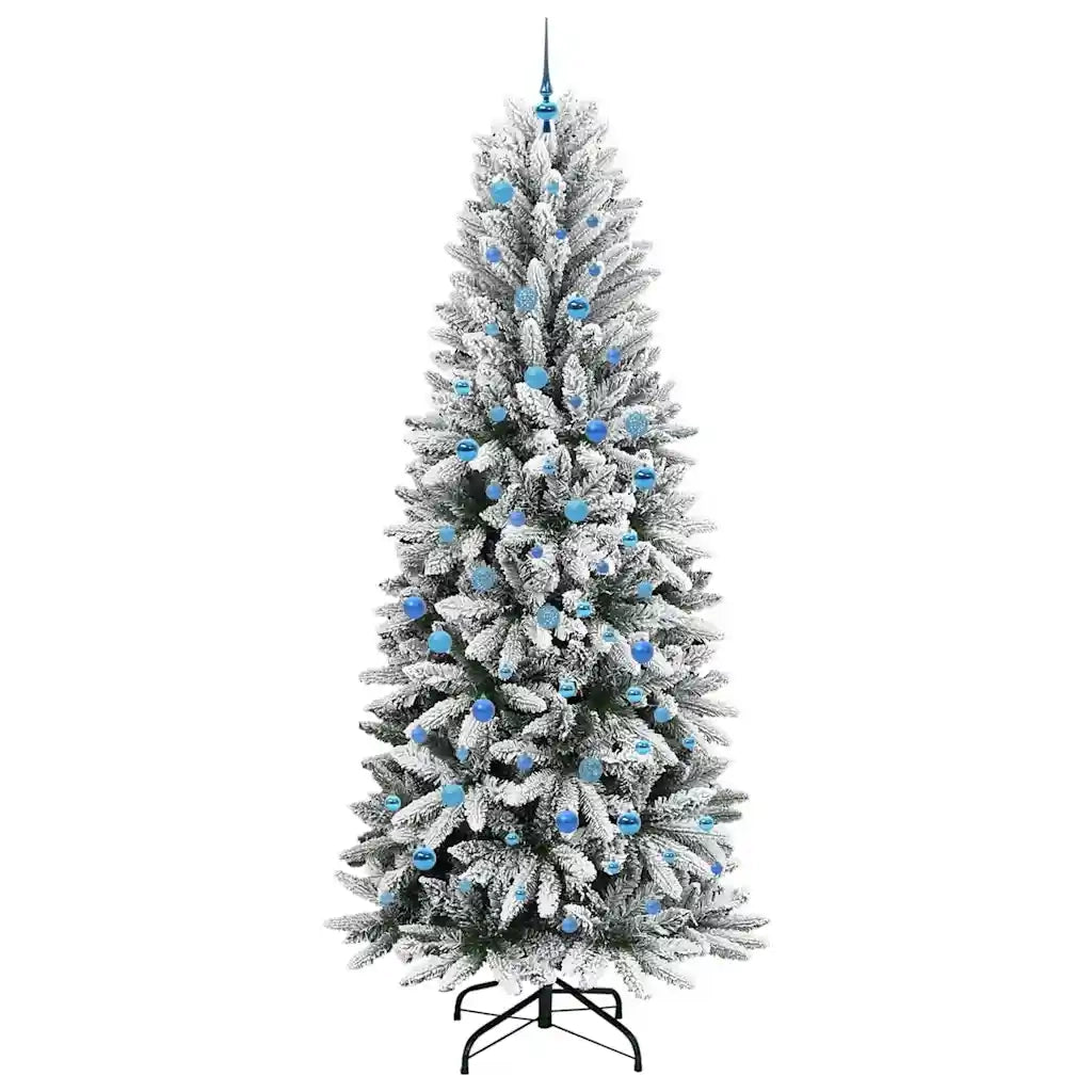 Albero di Natale | Decorazioni natalizie artificiale con 300 LED Bianco 240 cm