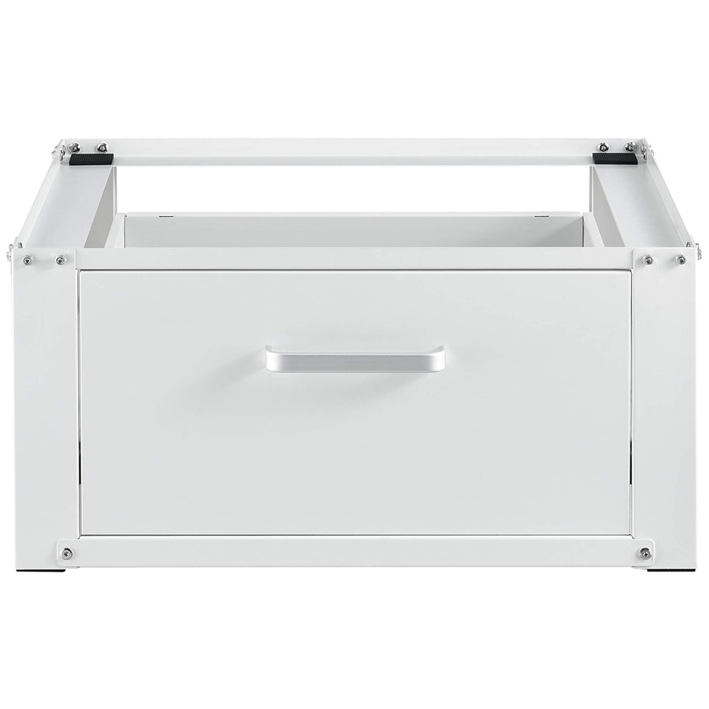 Supporto Base per Lavatrice e Asciugatrice con Cassetto Basamento Acciaio 150 kg