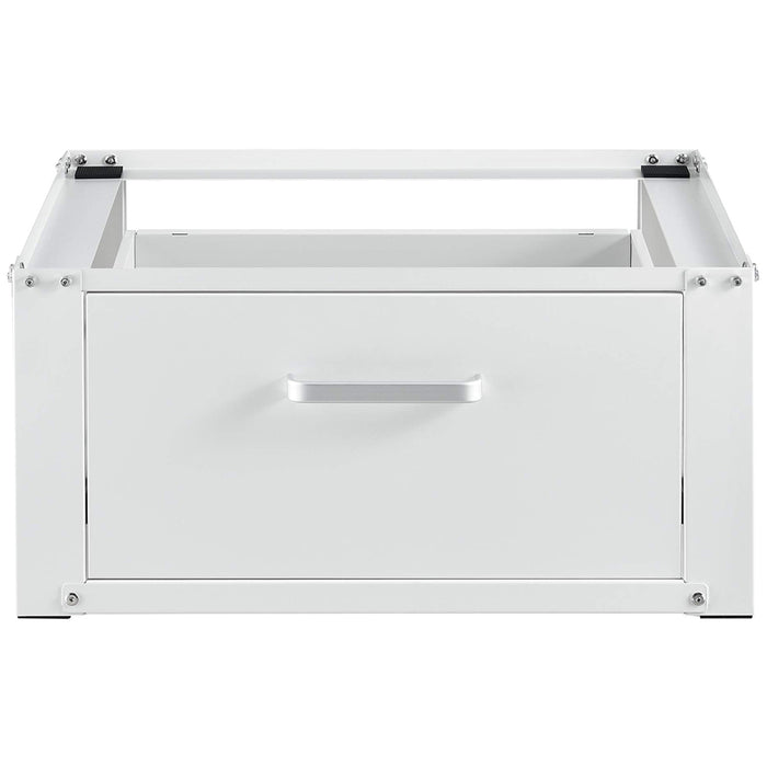 Supporto Base per Lavatrice e Asciugatrice con Cassetto Basamento Acciaio 150 kg
