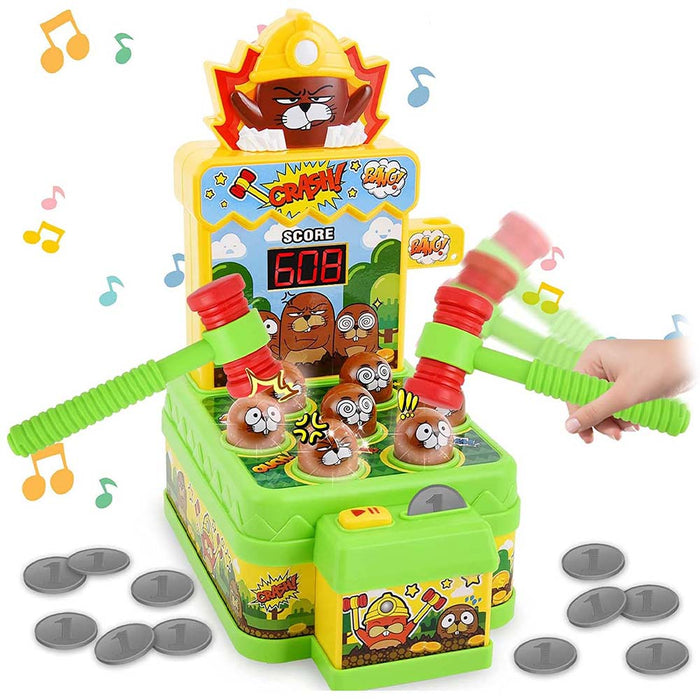 Acchiappa la Talpa Colpisci la Talpa Giocattolo Gioco per Bambini con Display