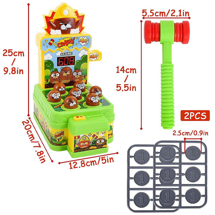 Acchiappa la Talpa Colpisci la Talpa Giocattolo Gioco per Bambini con Display