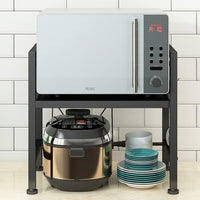 Scaffale Porta Microonde Allungabile Mensola da Cucina Estensibile Salvaspazio