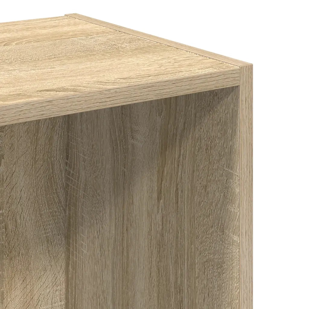 Libreria Rovere Sonoma 40x30x152 cm in Legno Multistrato 857878
