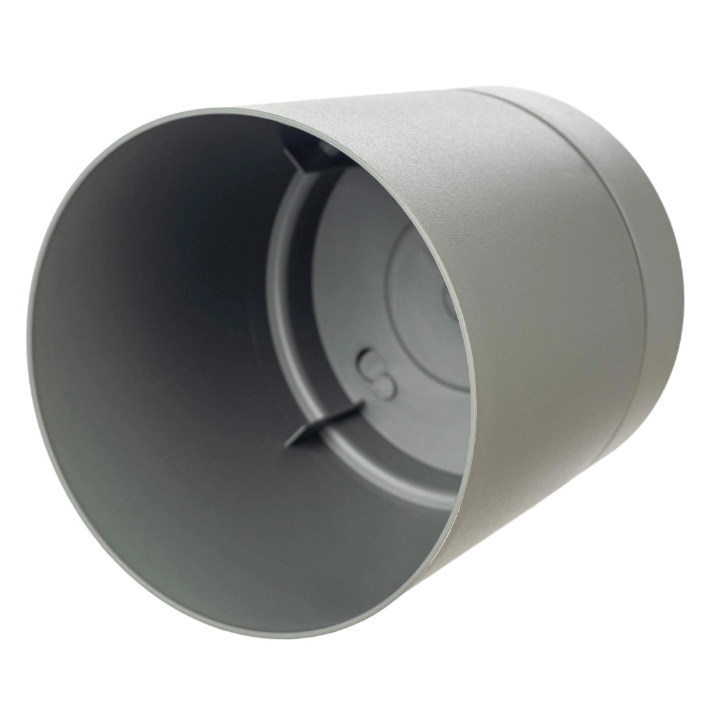 Vaso da fiori KADAX con supporto, rotondo, in plastica, 20 cm