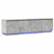 Mobile TV | Armadietto TV | Mobile Porta TV Grigio cemento 180 x 38 x 49 cm Legno multistrato