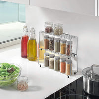 Mensole Porta Spezie Spice Bridge Set 2 Pz da Cucina Metaltex