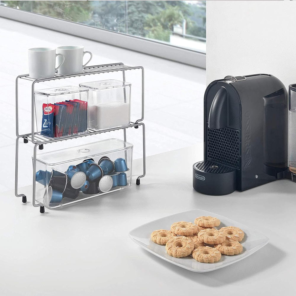 Mensole Porta Spezie Spice Bridge Set 2 Pz da Cucina Metaltex