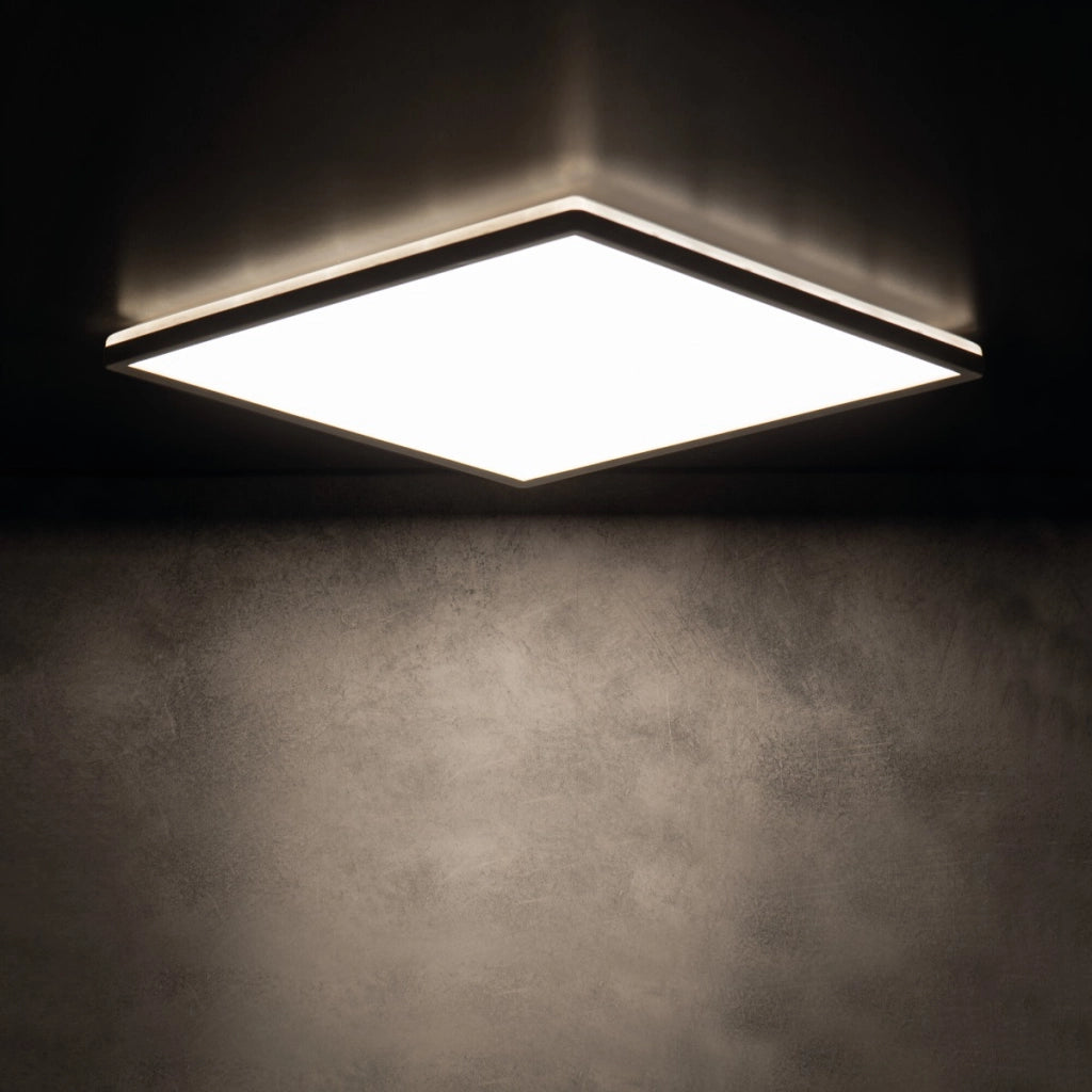 Plafoniera quadrata nera 42cm LED 22W CCT IP54 Kanlux