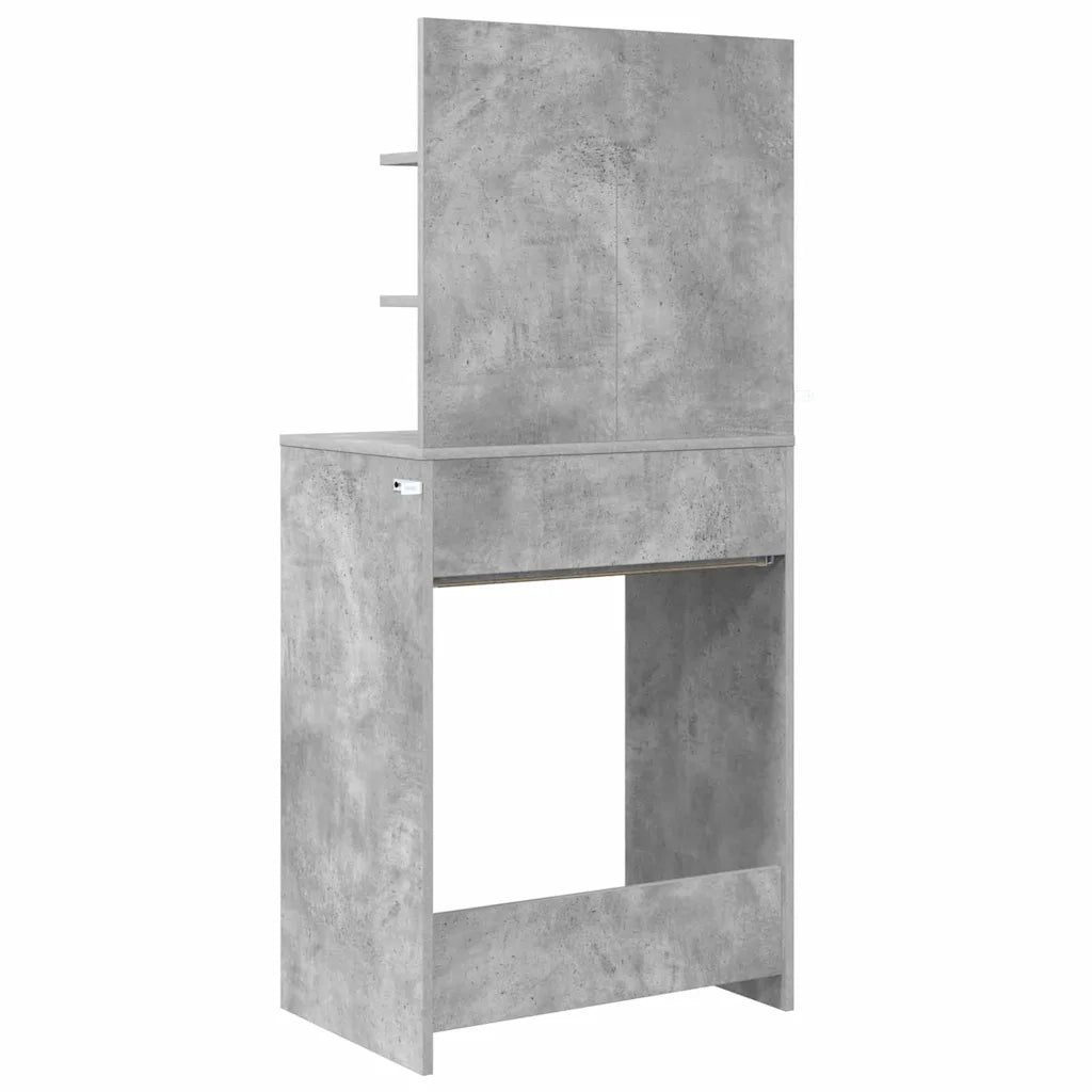 Tavoli da Trucco per Camera da Letto Grigio cemento