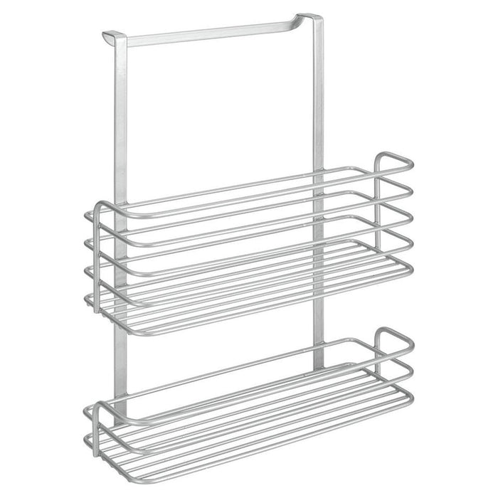 Cestello per Anta Bagno 2 piani Oasis Metaltex Agganciabile senza Fori