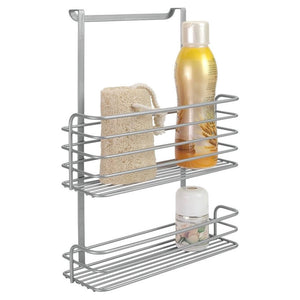 Cestello per Anta Bagno 2 piani Oasis Metaltex Agganciabile senza Fori