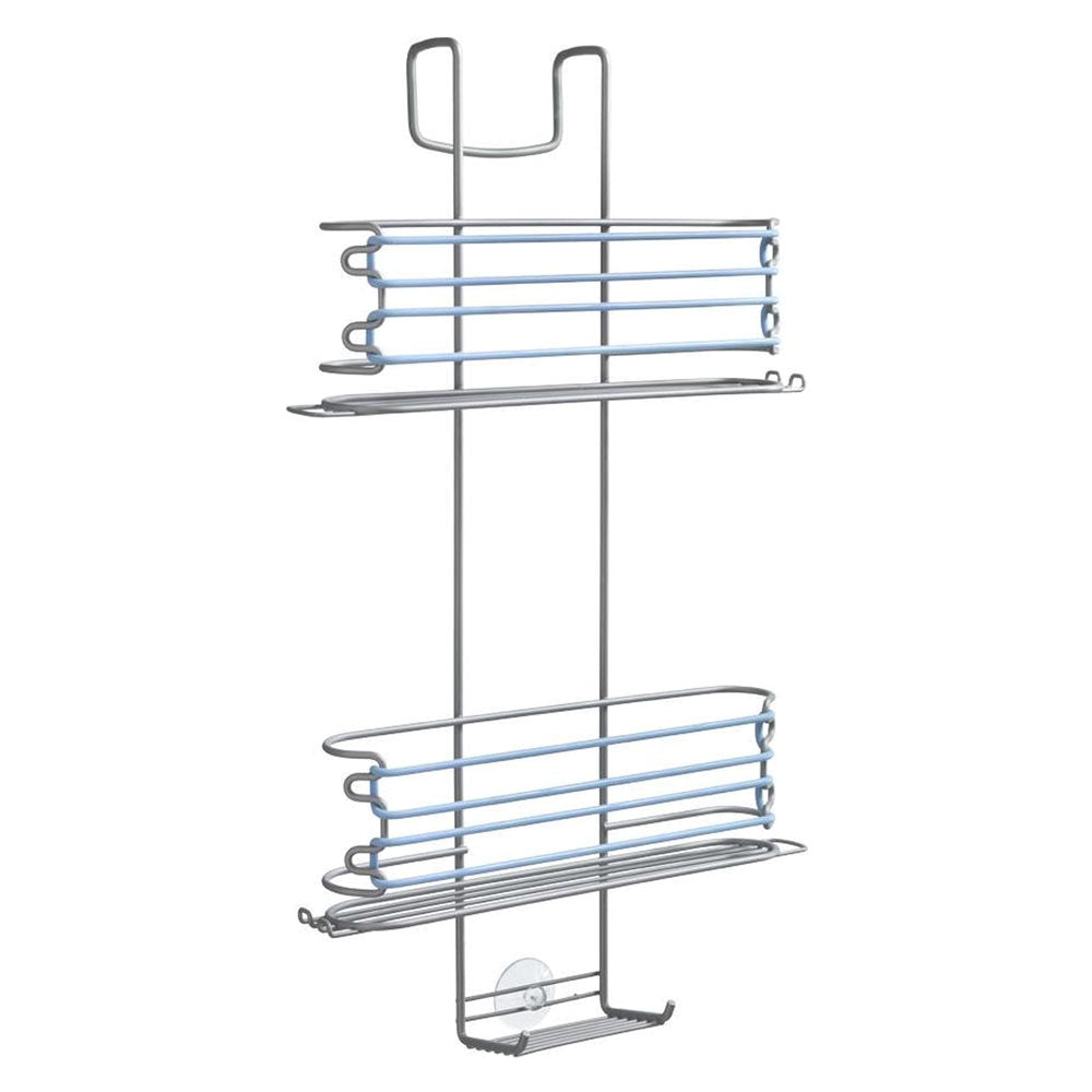 Supporto Doccia con Fasce Elastiche Gancio per Parete Mensola Cestello Frost