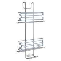 Supporto Doccia con Fasce Elastiche Gancio per Parete Mensola Cestello Frost