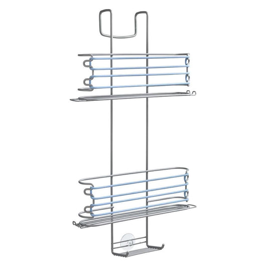Supporto Doccia con Fasce Elastiche Gancio per Parete Mensola Cestello Frost