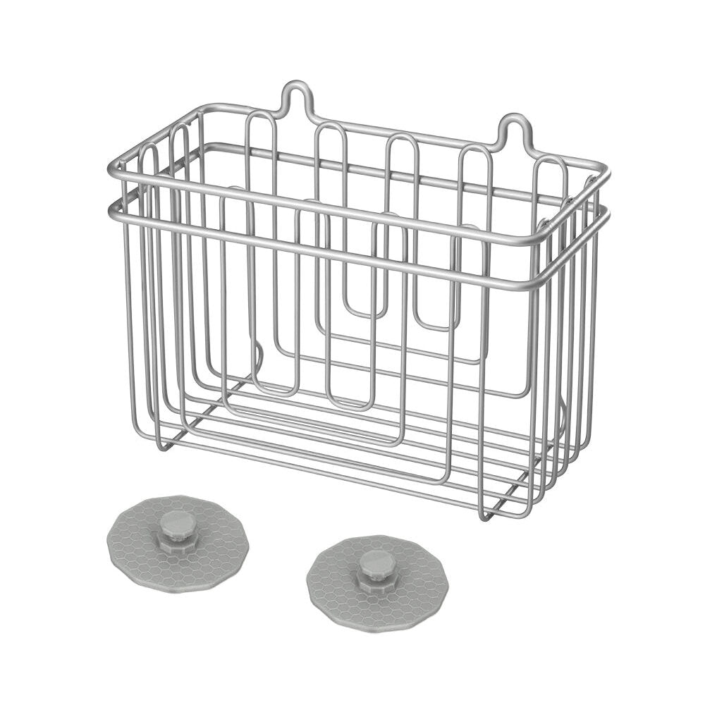 Mensola Cestello Doccia Adesiva da Appendere Senza Fori Artic Metaltex