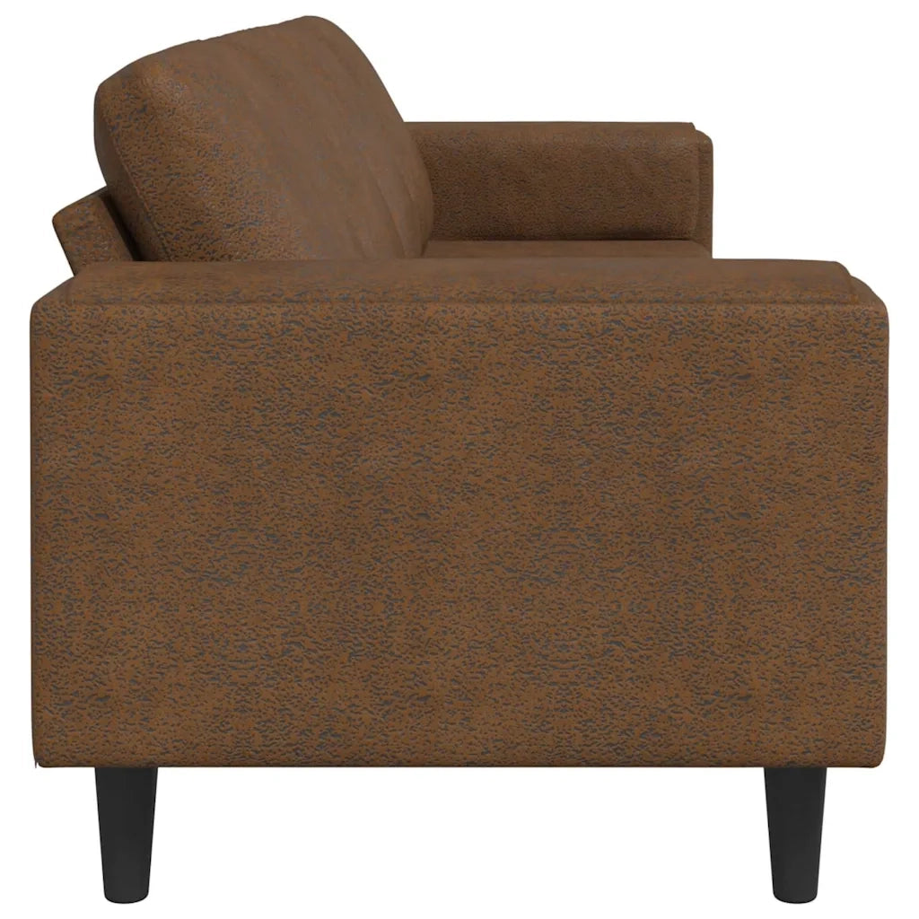 Divano per Soggiorno Marrone 250 x 77 x 76 cm 3335108
