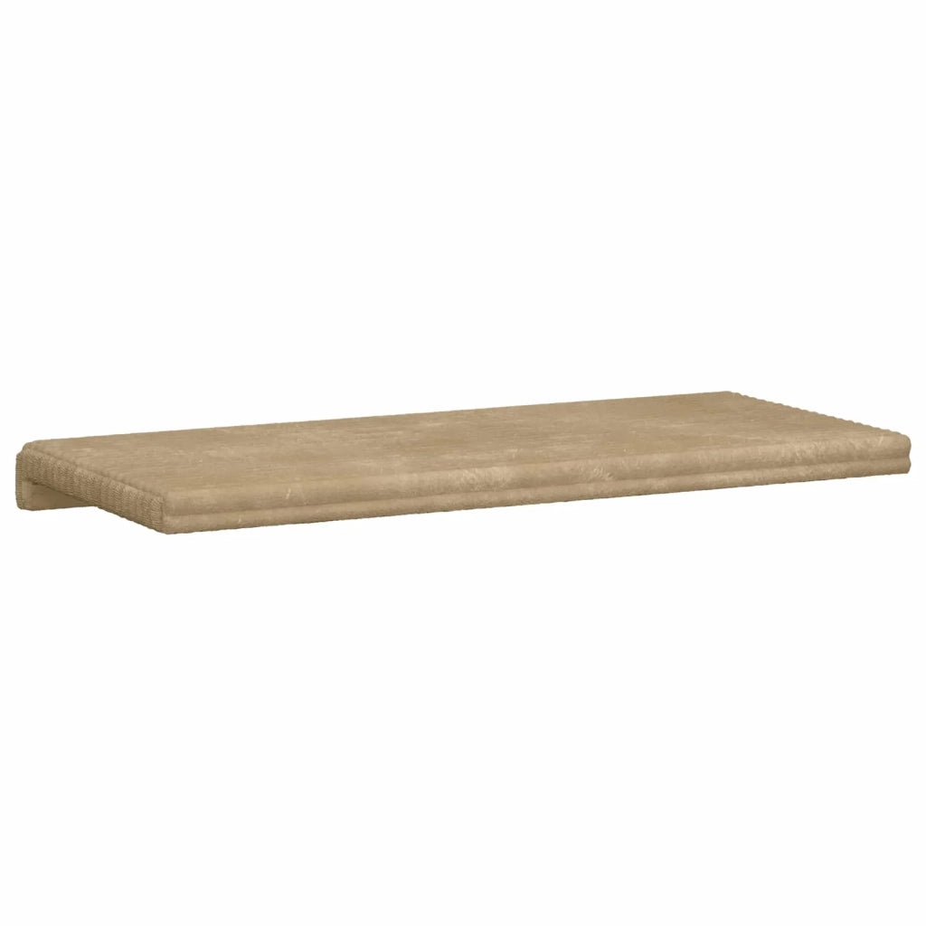 Cuscino per panchina Corduroy Morbido Tortora Profondità 35 cm 42043302