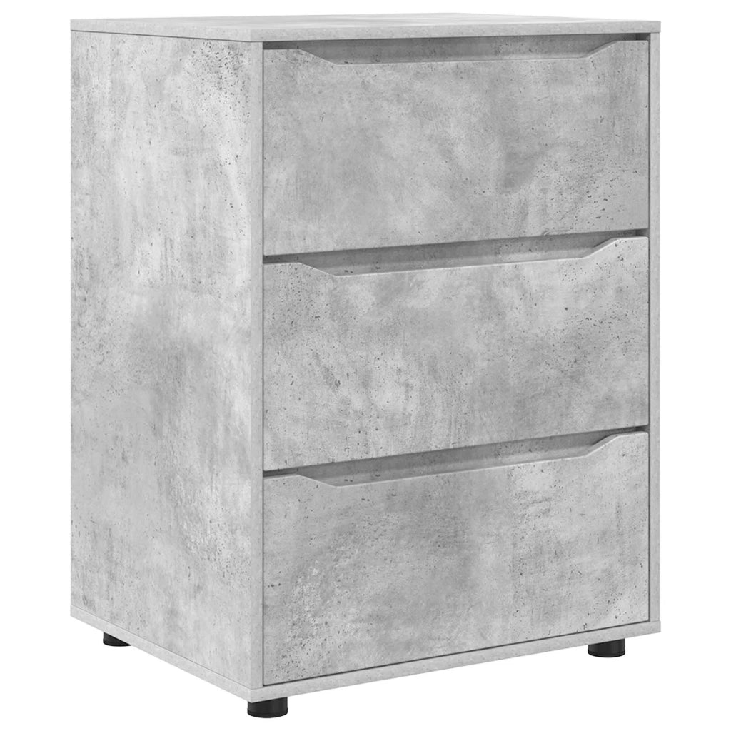 Armadio Grigio cemento 60 x 48 x 81 cm Legno multistrato 888860