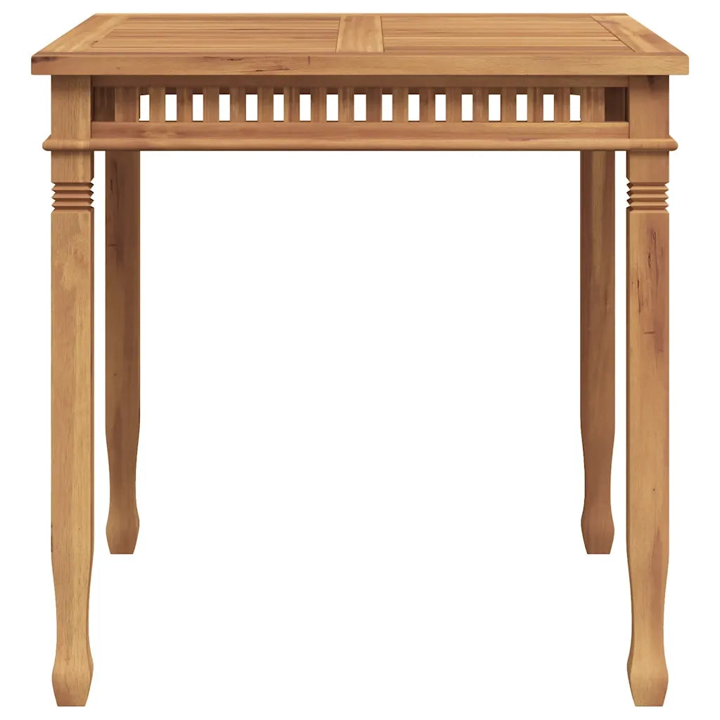 Tavolo da Pranzo per Giardino 80x80x80 cm in Massello di Teak