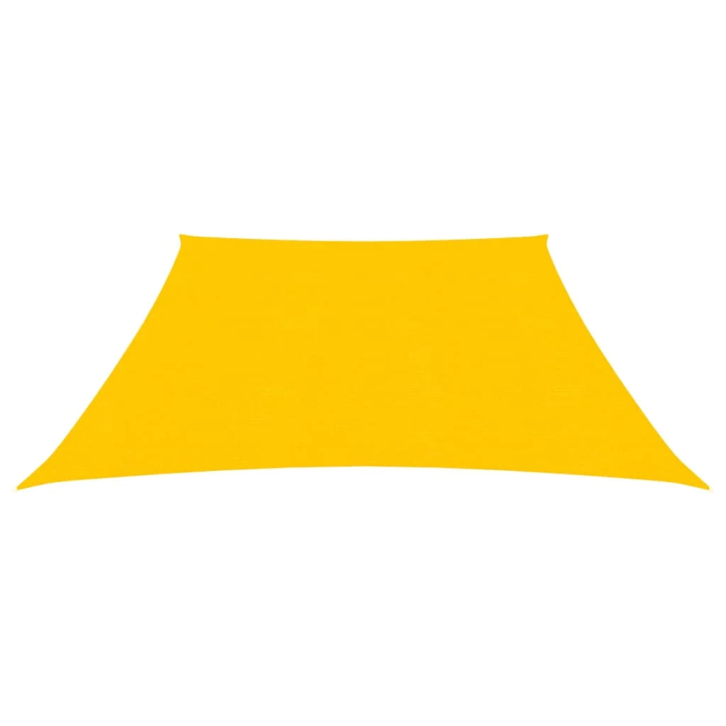 Vela ombreggiante/ombrellone 160 g/m² HDPE 3/4 x 2 m giallo 02_0009123