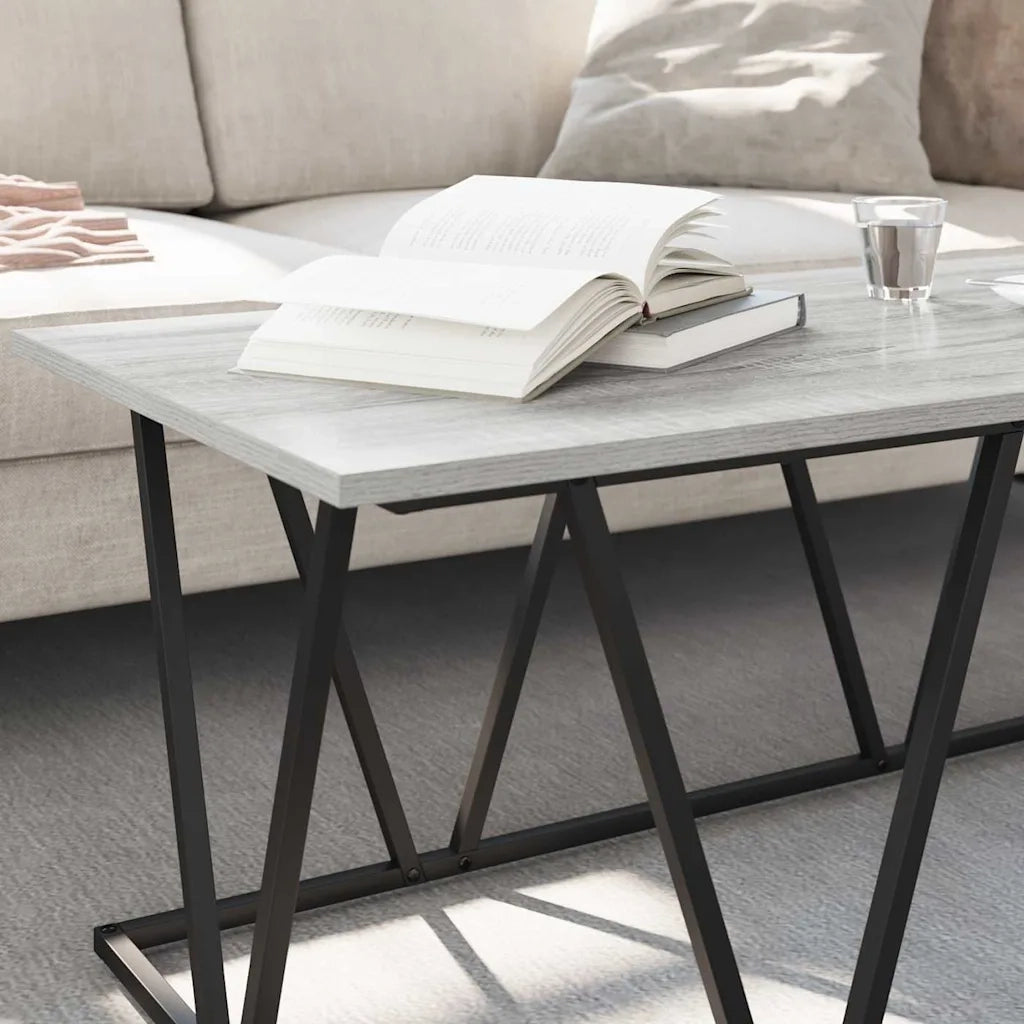Tavolino da salotto Grigio 100 x 50 x 40 cm 869711