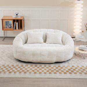 Pouf - Xylo - Chenile beige interno/esterno