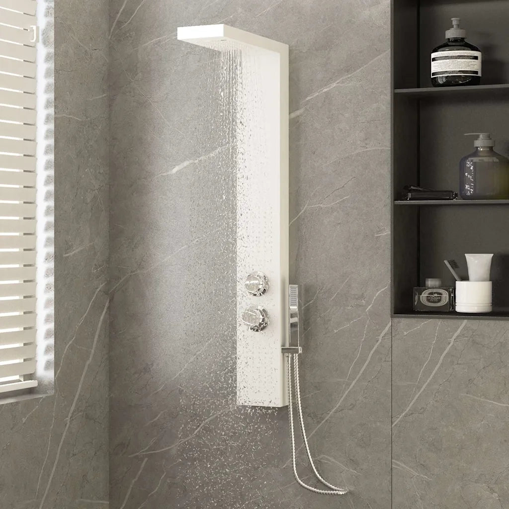 Pannello Doccia in Alluminio Bianco CFW6368003
