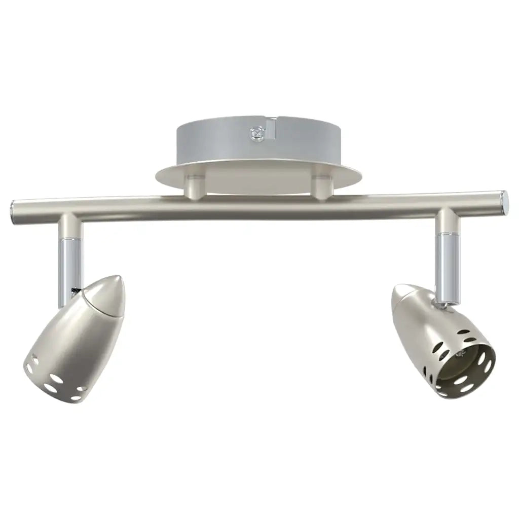 Faretto da soffitto Nichel 27 x 10 x 12 cm Metallo 4108217